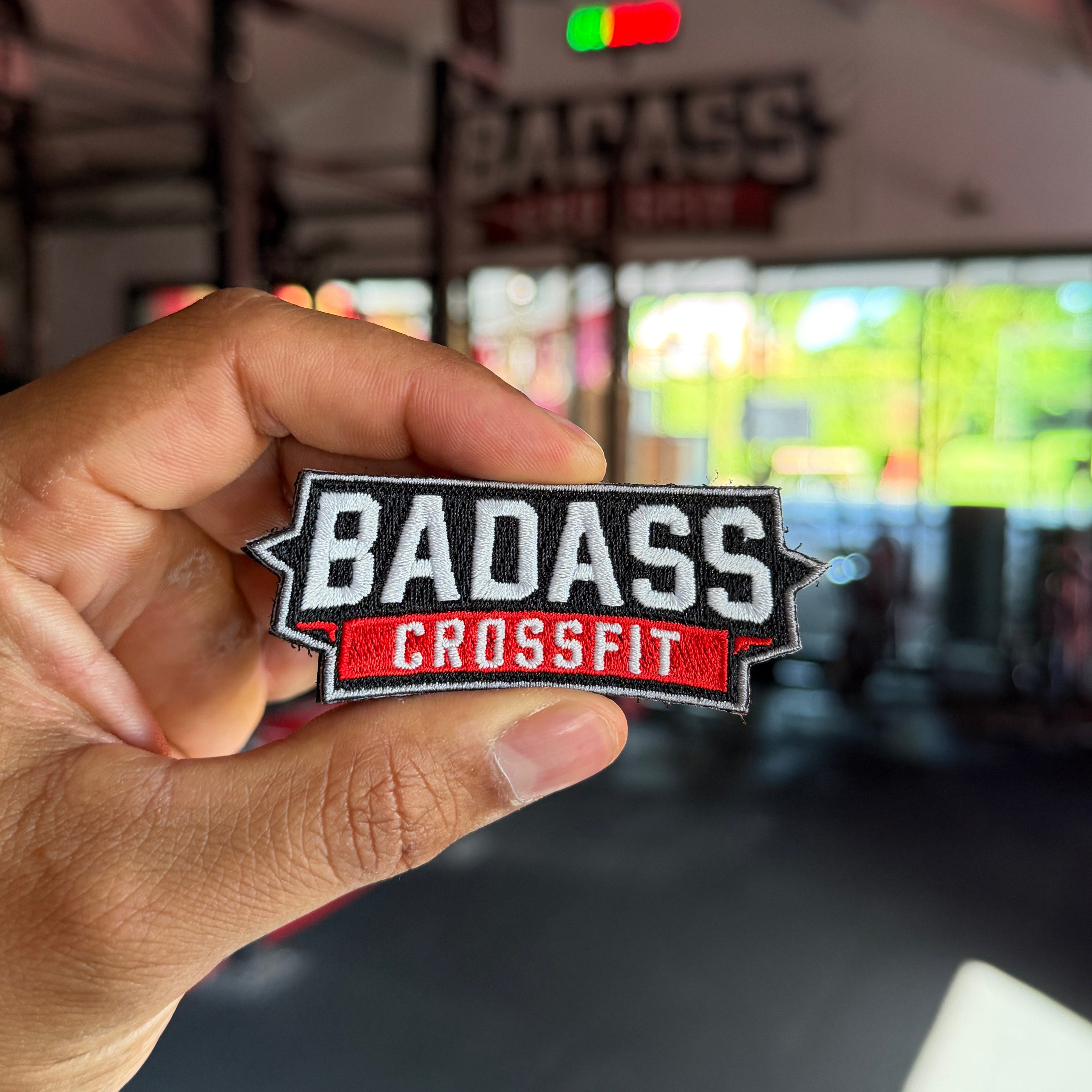 Patch Velco Badass Lettres