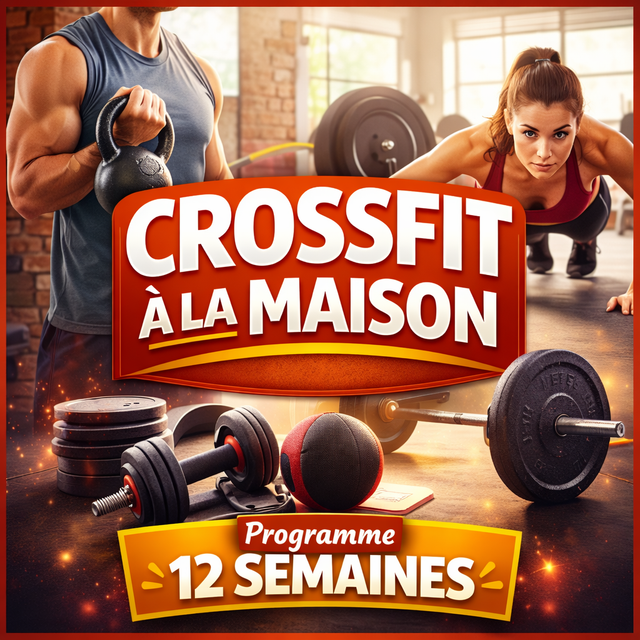ebook BADASS séance de CrossFit à la maison sur 12 semaines